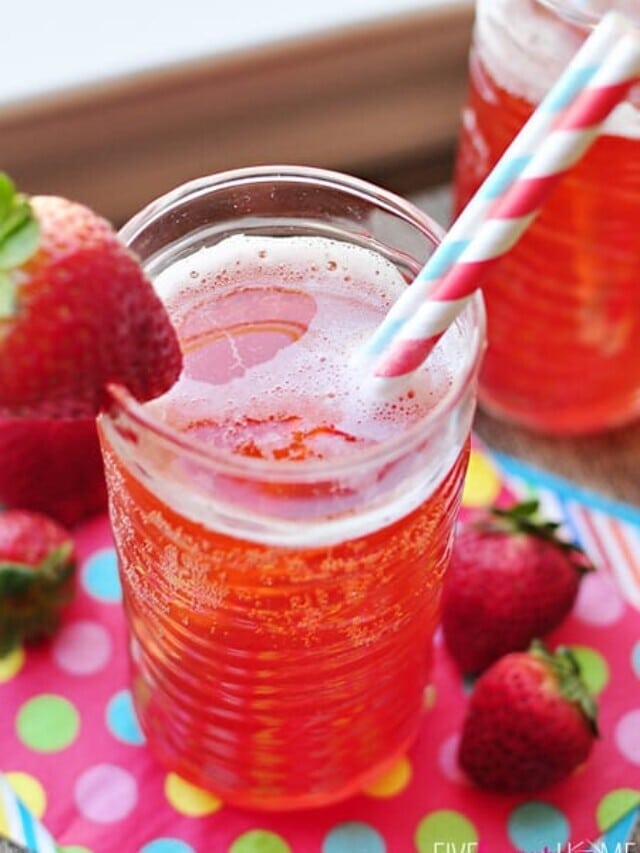 Strawberry Syrup (for Strawberry Soda + More!)