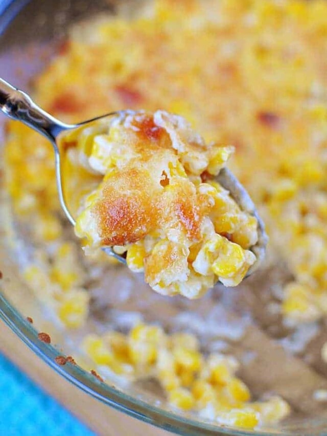 Easy + AMAZING Creamed Corn {with Parmesan}