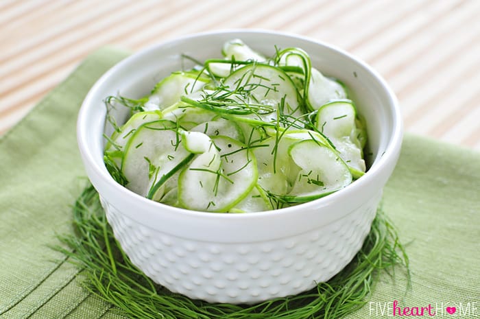 In a White Decorative Bowl on a Green Tea Towel 