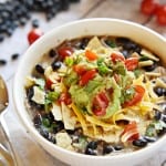 Chicken Black Bean Soup.