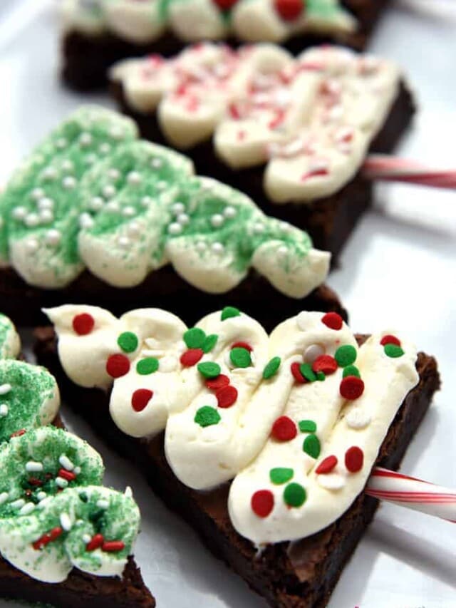 Christmas Brownies ~ Cute, Festive, DELICIOUS!