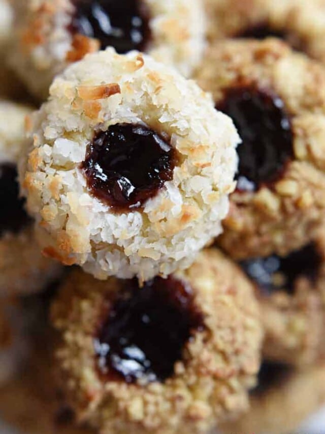 The BEST Thumbprint Cookies (Easy, Versatile, DELICIOUS!)