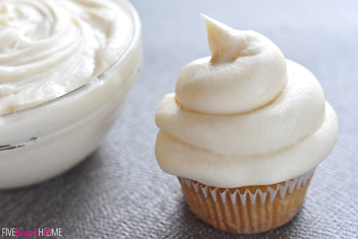 Bowl and cupcake.