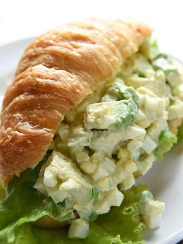 SCRUMPTIOUS Avocado Egg Salad