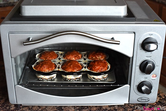 Cooking in Toaster Oven 