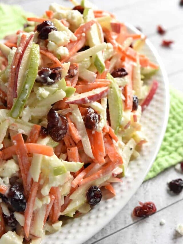 Carrot Apple Slaw