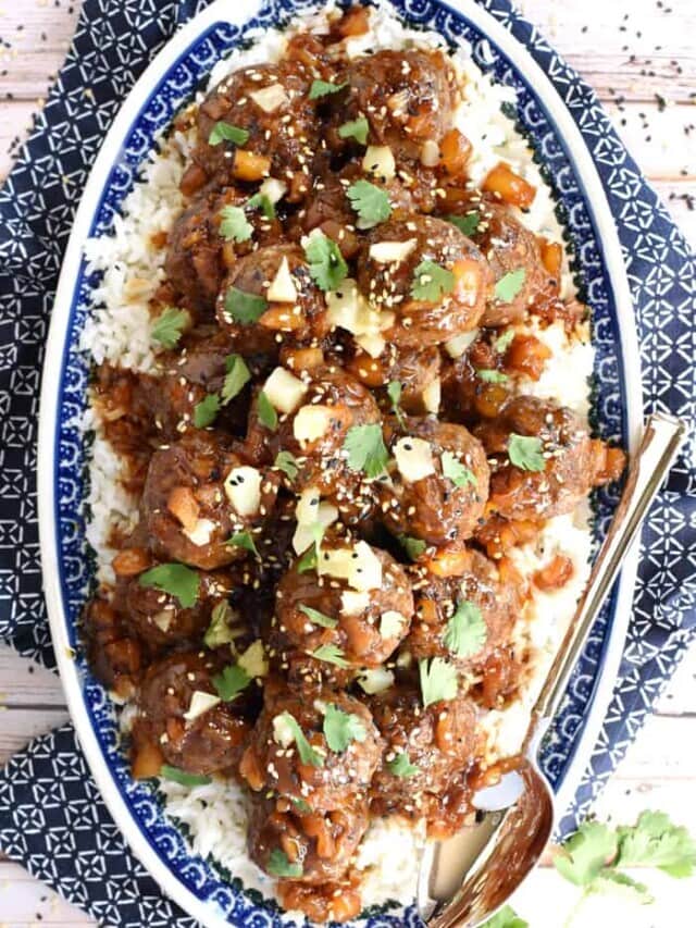 Hawaiian Meatballs