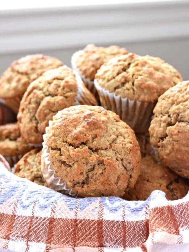Spiced Oatmeal Muffins
