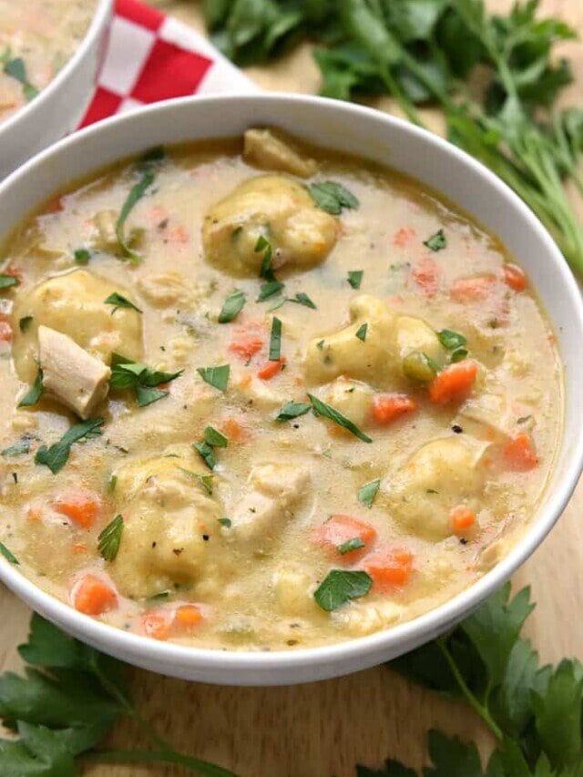 Chicken and Dumplings are the Best Easy Comfort Food
