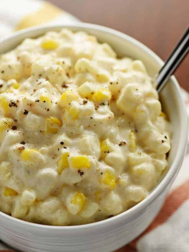 Crockpot Cheesy Corn