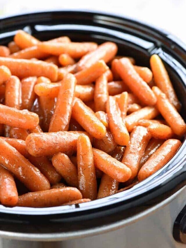 Slow Cooker Honey Cinnamon Carrots