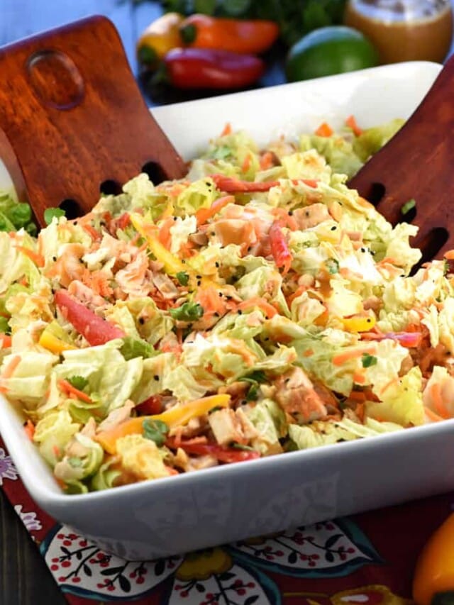 Thai-Inspired Chicken Chopped Salad