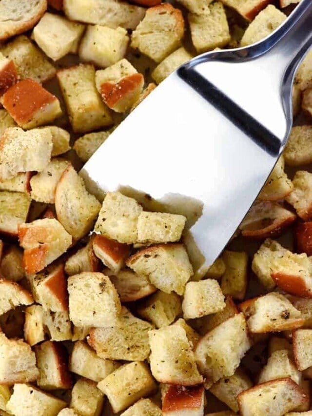 Easy Homemade Croutons