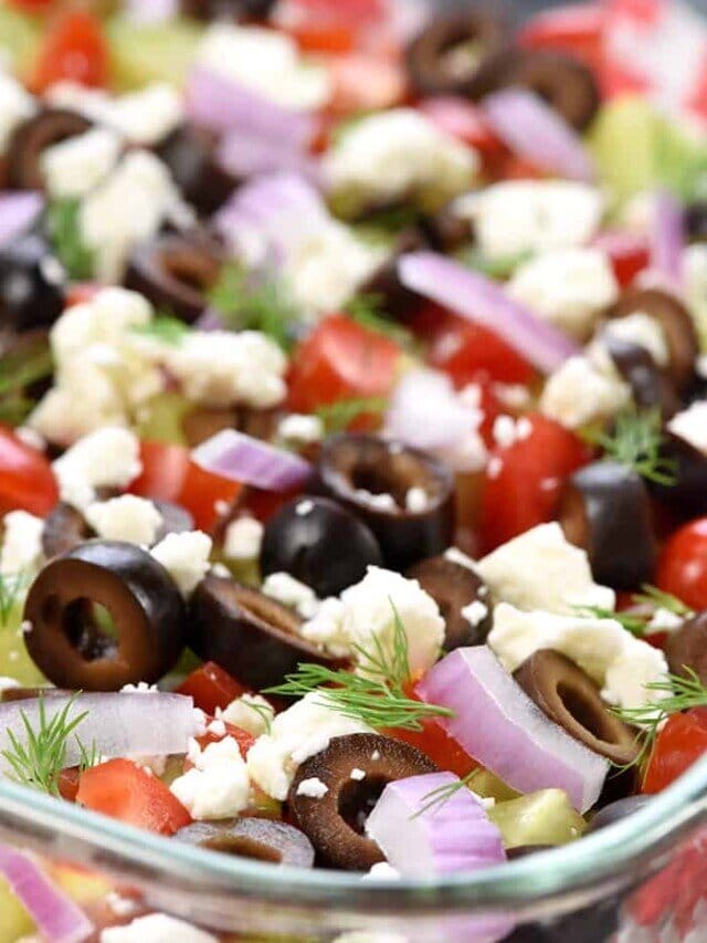 Healthy Greek 7-Layer Dip
