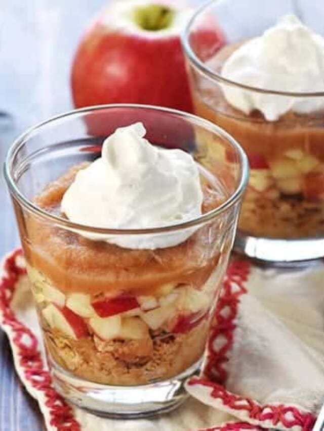 Healthy Snack Recipe ~ Apple Pie Snack Cups!