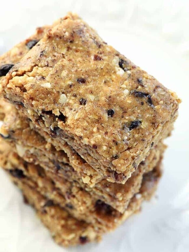 No-Bake Energy Bars Recipe