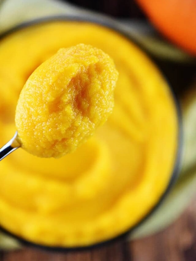 How to Make Pumpkin Puree {Easy + AMAZING!}