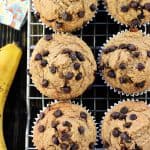 Blender Banana Oatmeal Muffins