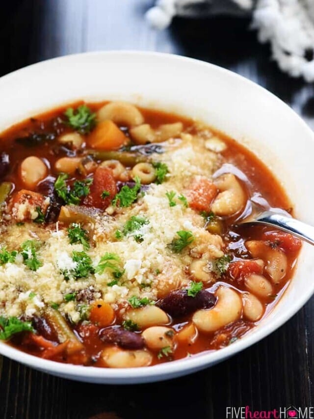 Easy Minestrone Soup