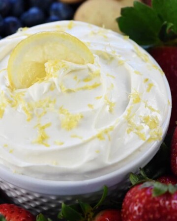 Lemon Fruit Dip