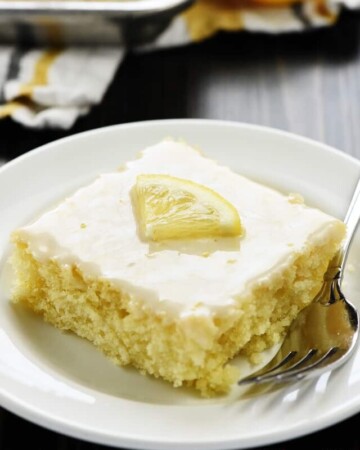 Lemon Sheet Cake