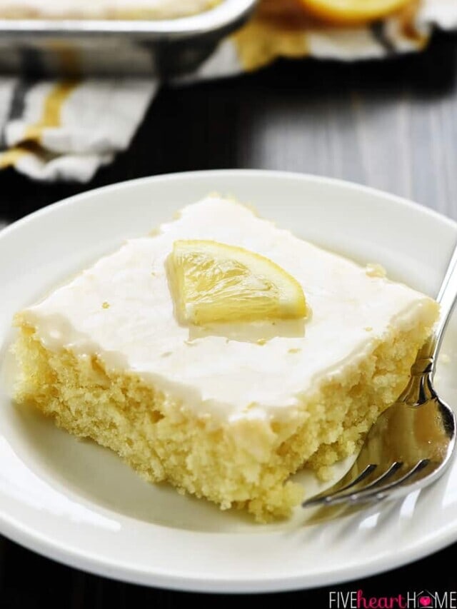 Lemon Sheet Cake