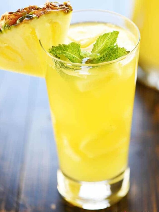 Sparkling Pineapple Sangria