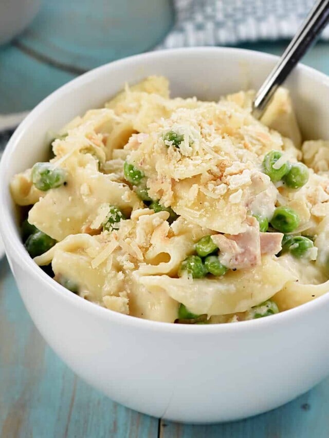 Tuna Noodle Casserole from Scratch