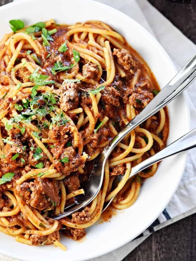 Amazing One-Pot Spaghetti