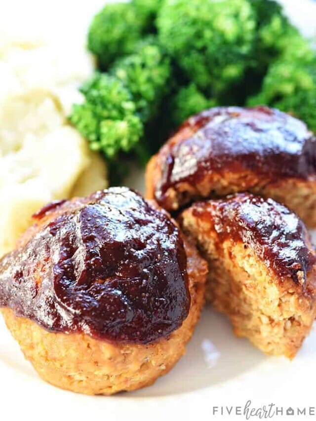 Turkey Meatloaf Muffins