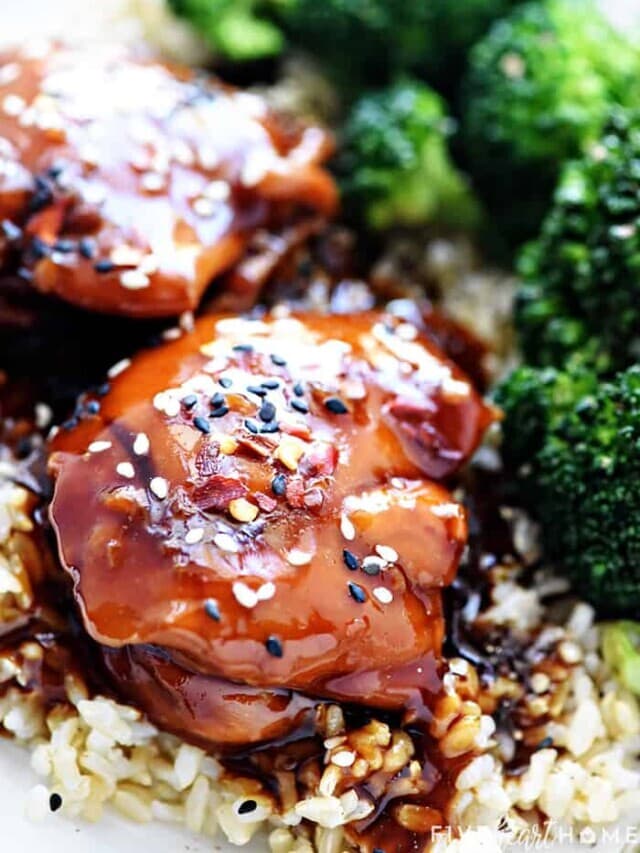 Instant Pot Teriyaki Chicken Thighs Recipe