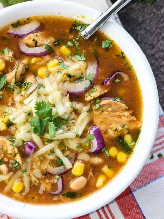 BBQ Chicken Soup