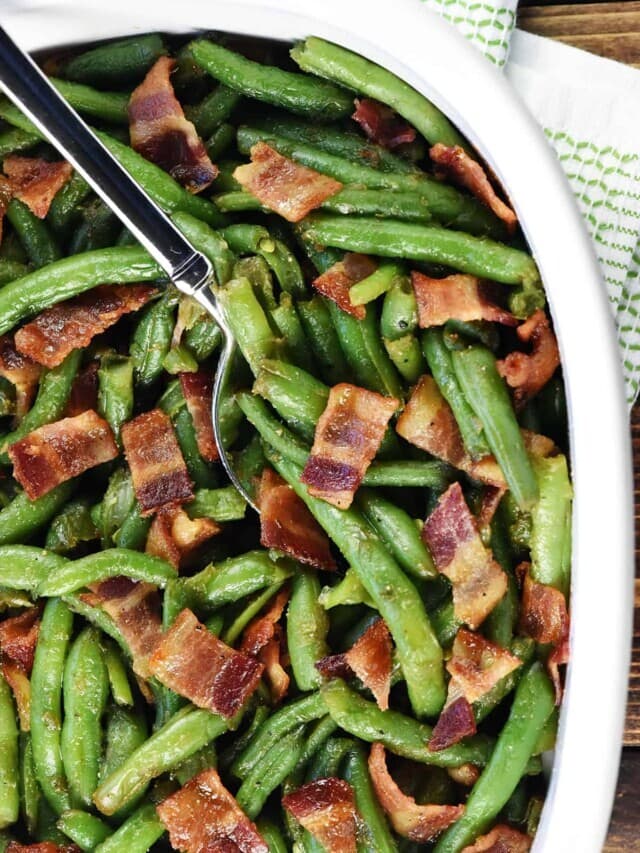 Green Beans with Bacon