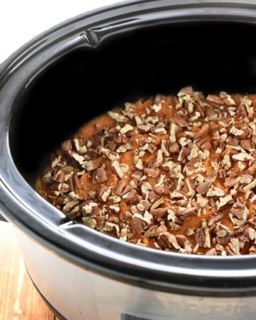 Crockpot Sweet Potatoes.