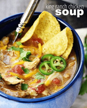 King Ranch Chicken Soup
