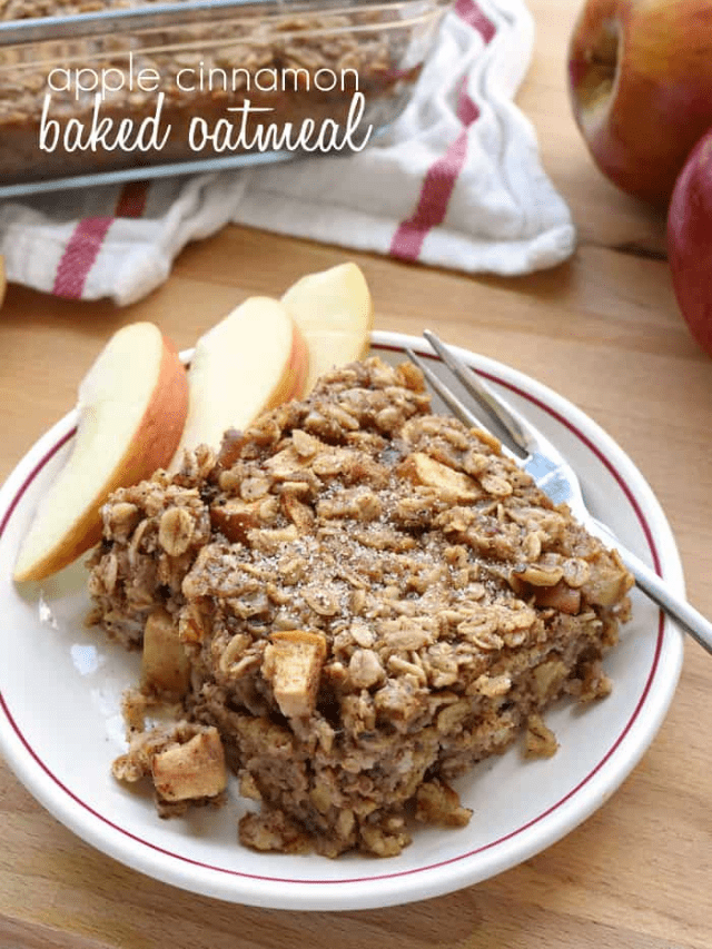 BAKED APPLE OATMEAL