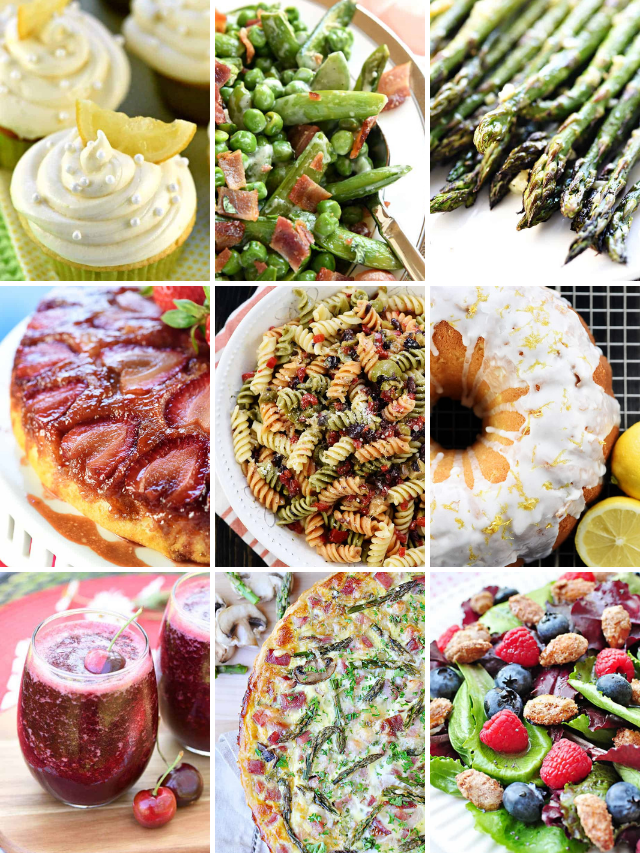 Delicious Spring Recipes to celebrate the season