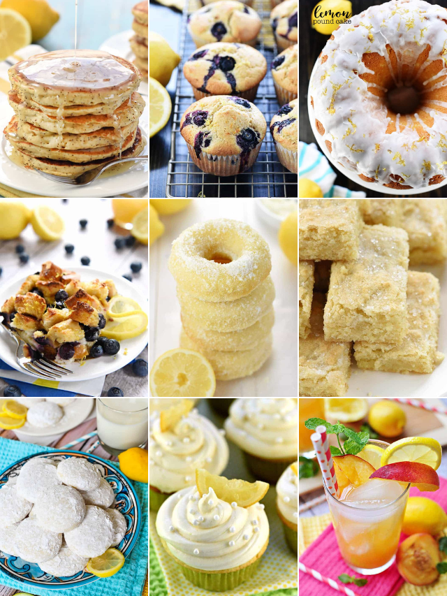 Easy Lemon Recipes the Whole Family Will Love