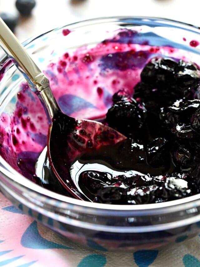 Easy Blueberry Compote