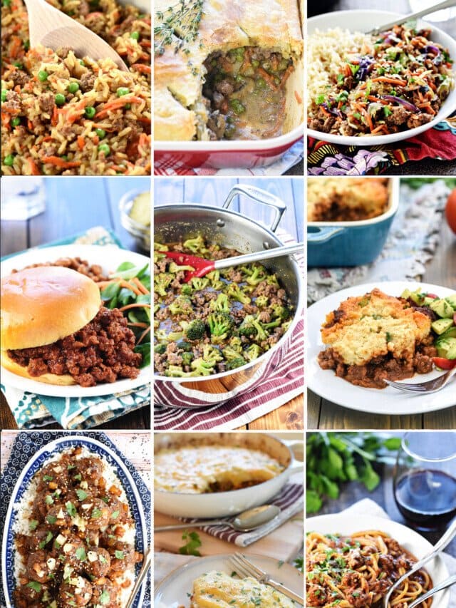 The BEST Easy Ground Beef Recipes