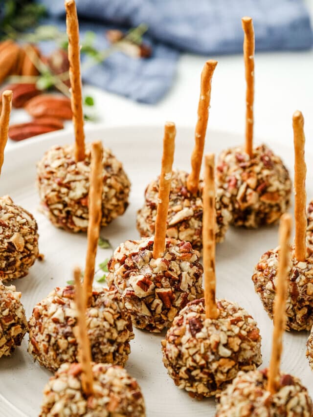 Yummy, Easy, CUTE Mini Cheese Balls