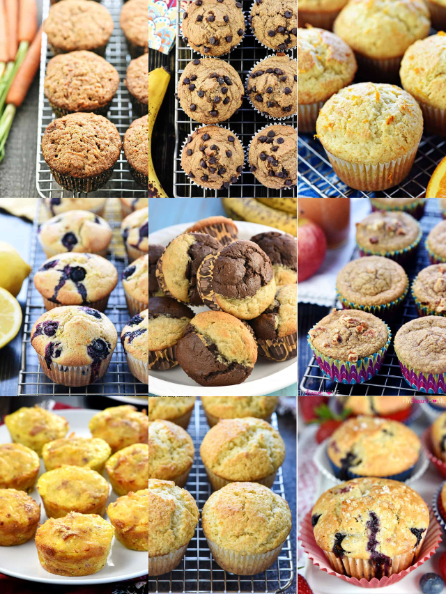 The VERY BEST Homemade Muffin Recipes