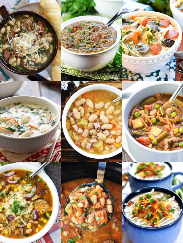 The Best EASY Soup Recipes ~ Cozy, Comforting, Delicious!