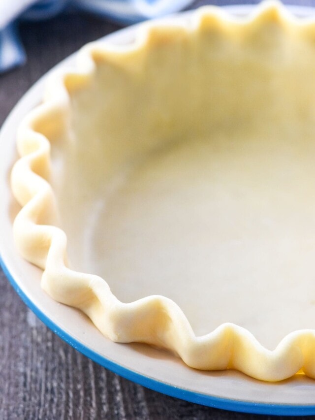 The ONLY Pie Crust Recipe You Need ~ EASY, Flaky, Buttery, The BEST!