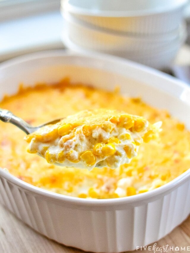 The BEST Corn Casserole Recipe ~ Creamy, Cheesy, AMAZING!