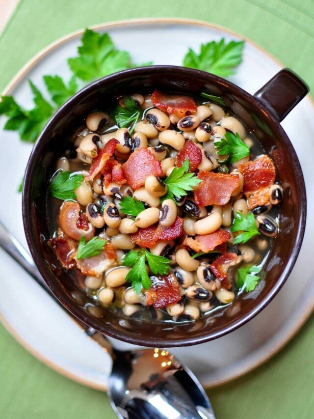 The BEST Black-Eyed Peas ~ New Year's Recipe
